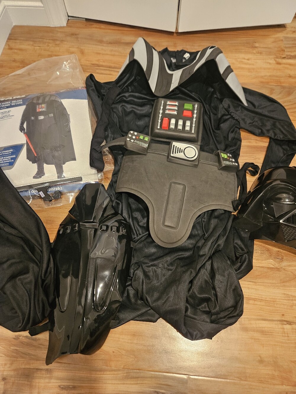 Darth Vader Deluxe Costume Mens Size Large